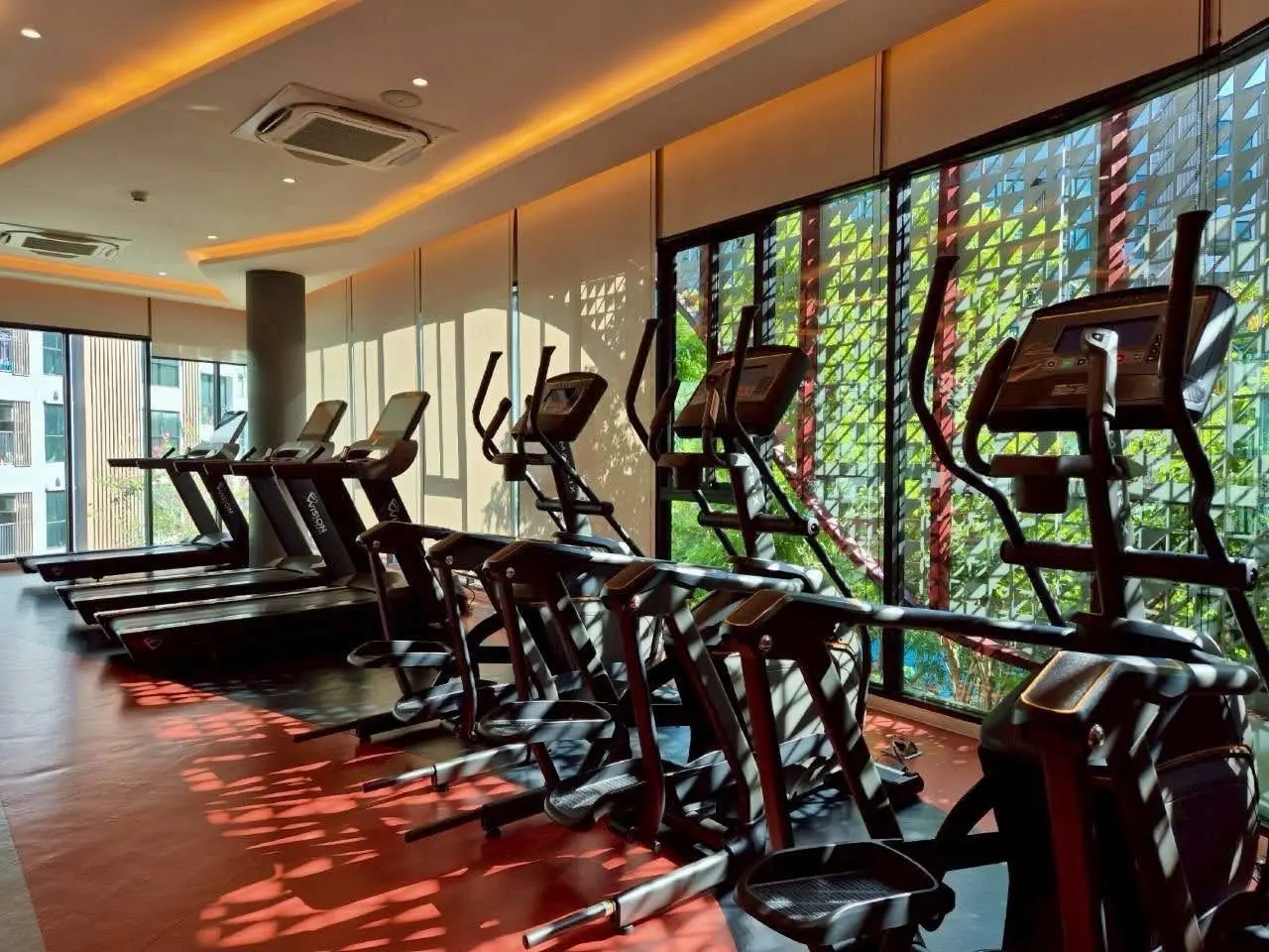 ปล่อยเช่า แอทโมซ โฟลว์ มีนบุรี ชั้น2 ขนาด28.86 ตร.ม. ตกแต่งพร้อมอยู่ - ฟิตเนส