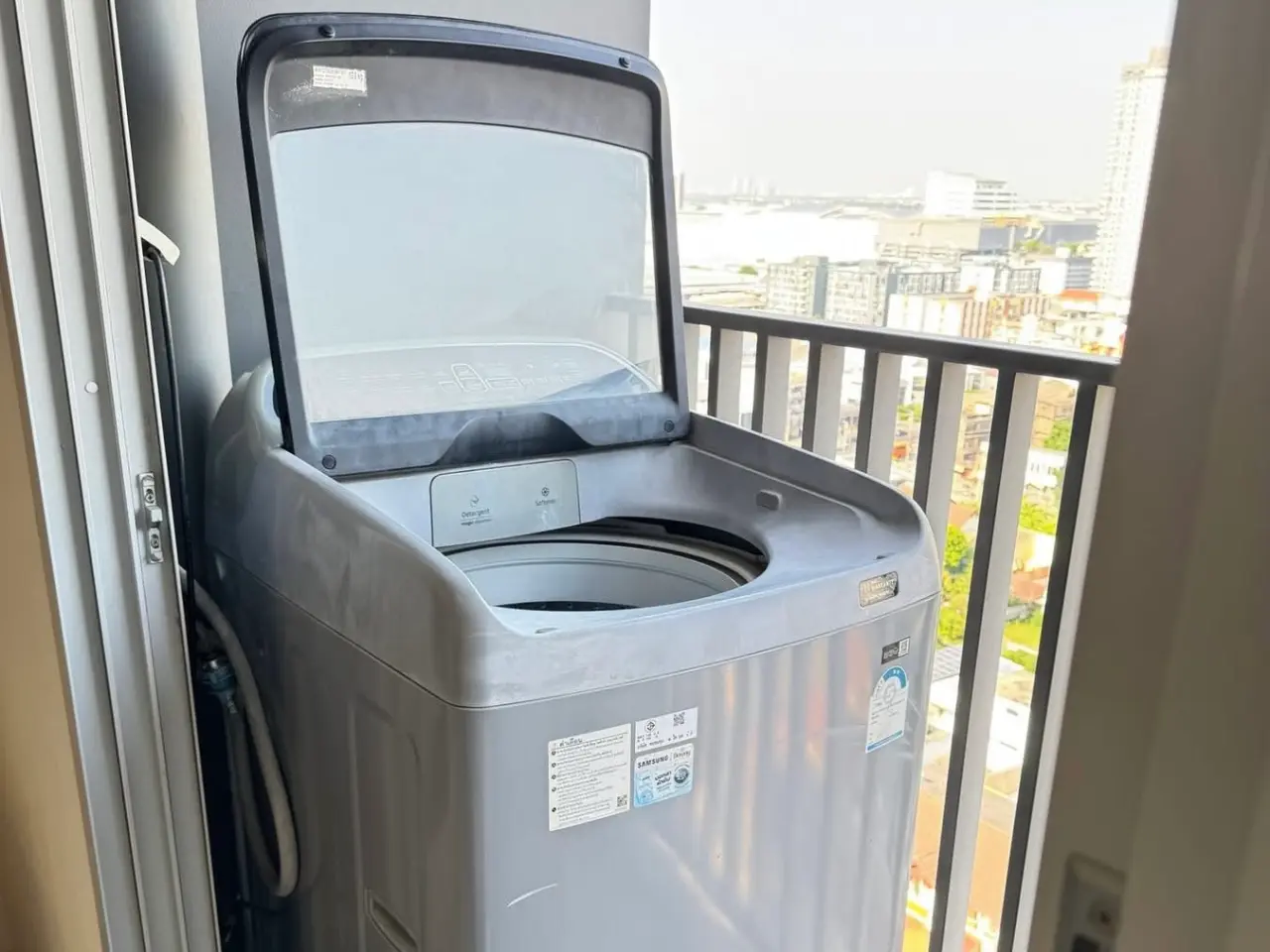 ปล่อยเช่า Niche Mono Ramkhamhaeng ตึกA ชั้น15 ขนาด32.06 ตร.ม. วิวดี - เครื่องซักผ้า+ระเบียง