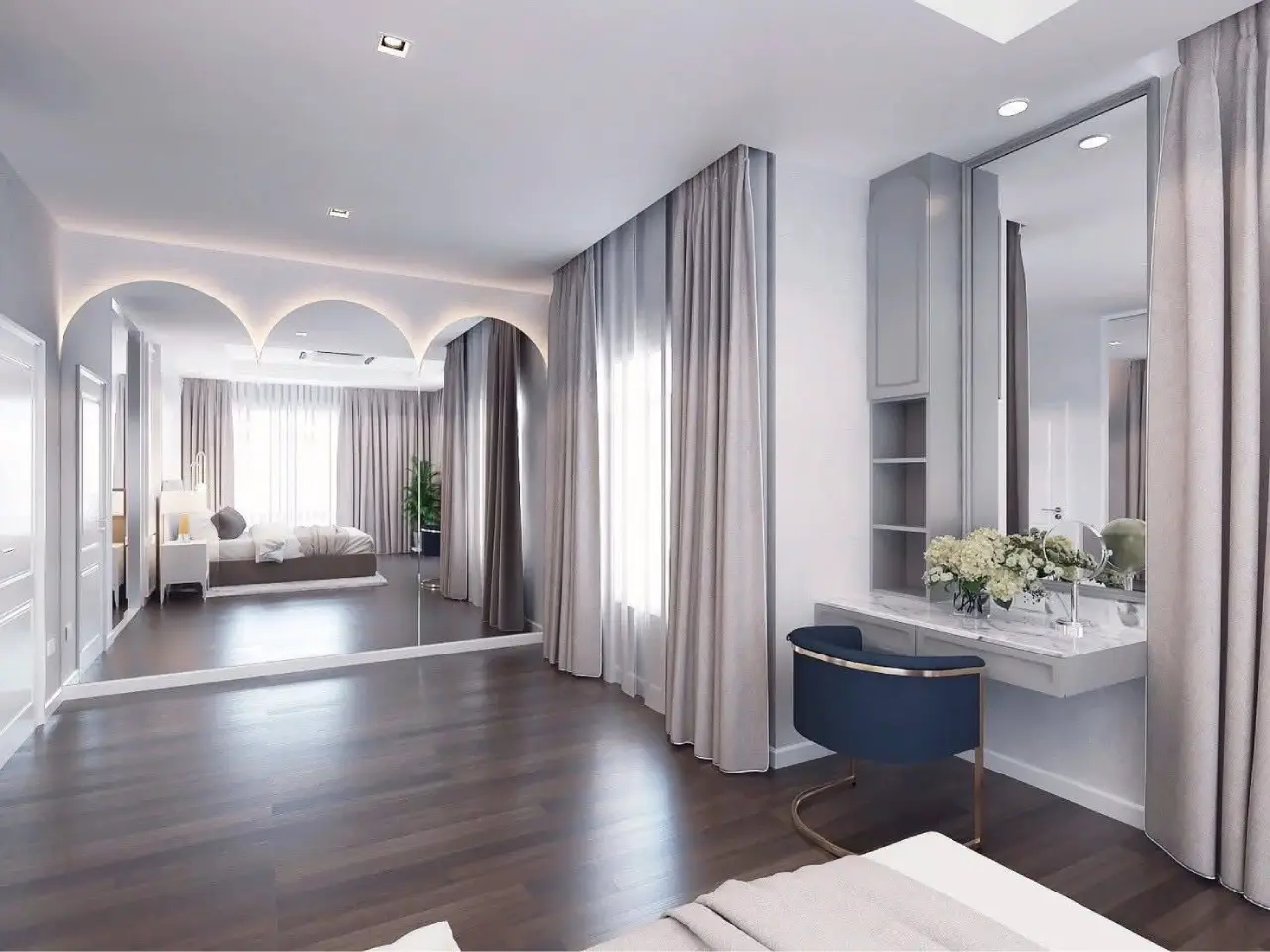 ปล่อยเช่า Nantawan Ramintra-Paholyothin50 ขนาด70.5 ตร.ว. ที่จอดรถ2 คัน - โต๊ะเครื่องแป้ง