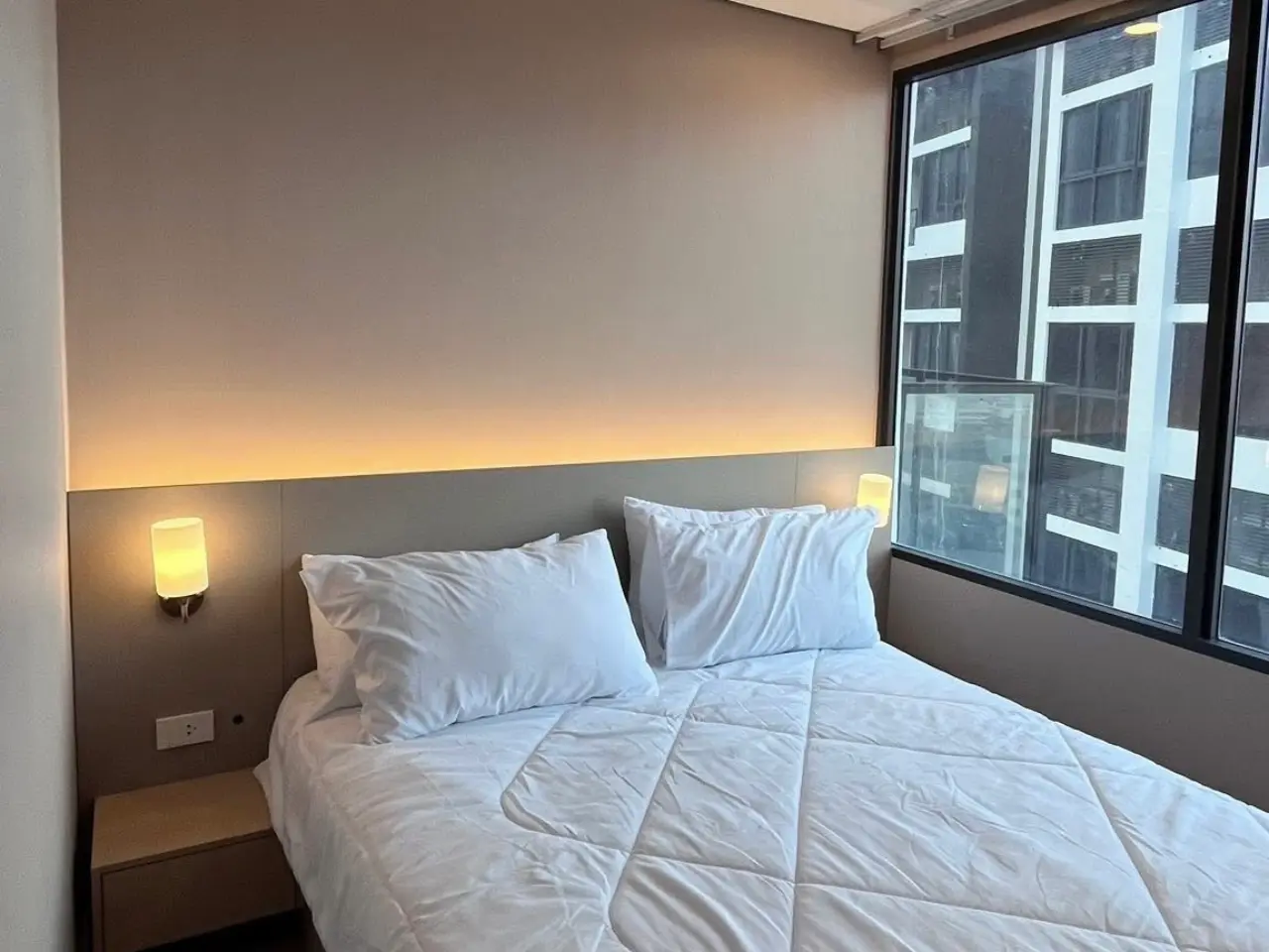 ปล่อยเช่า Landmark @MRTA Station ตึกB ชั้น8 ขนาด63 ตร.ม. ห้องตกแต่งสวย - ห้องนอน