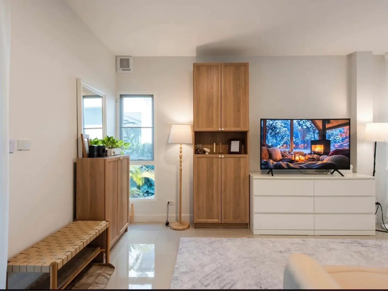 ปล่อยเช่า Grande Pleno Mega Bangna ขนาด36.20 ตร.ว. ที่จอดรถ2 คัน - ห้องรับแขก