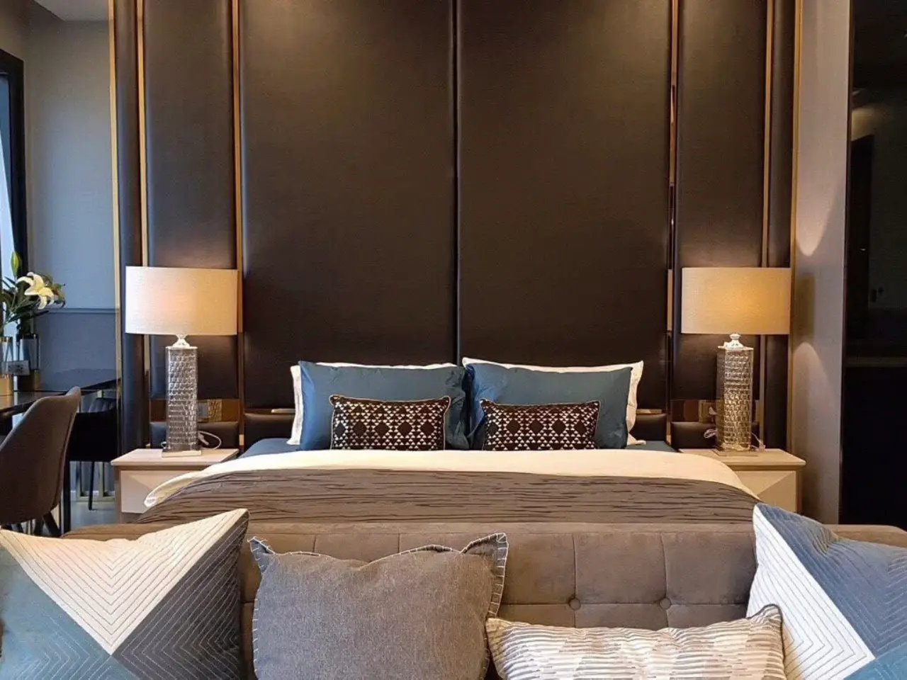 ปล่อยเช่า Ashton Asoke ชั้น29 ขนาด36 ตร.ม. ตกแต่งพร้อมเข้าอยู่ - ห้องนอน