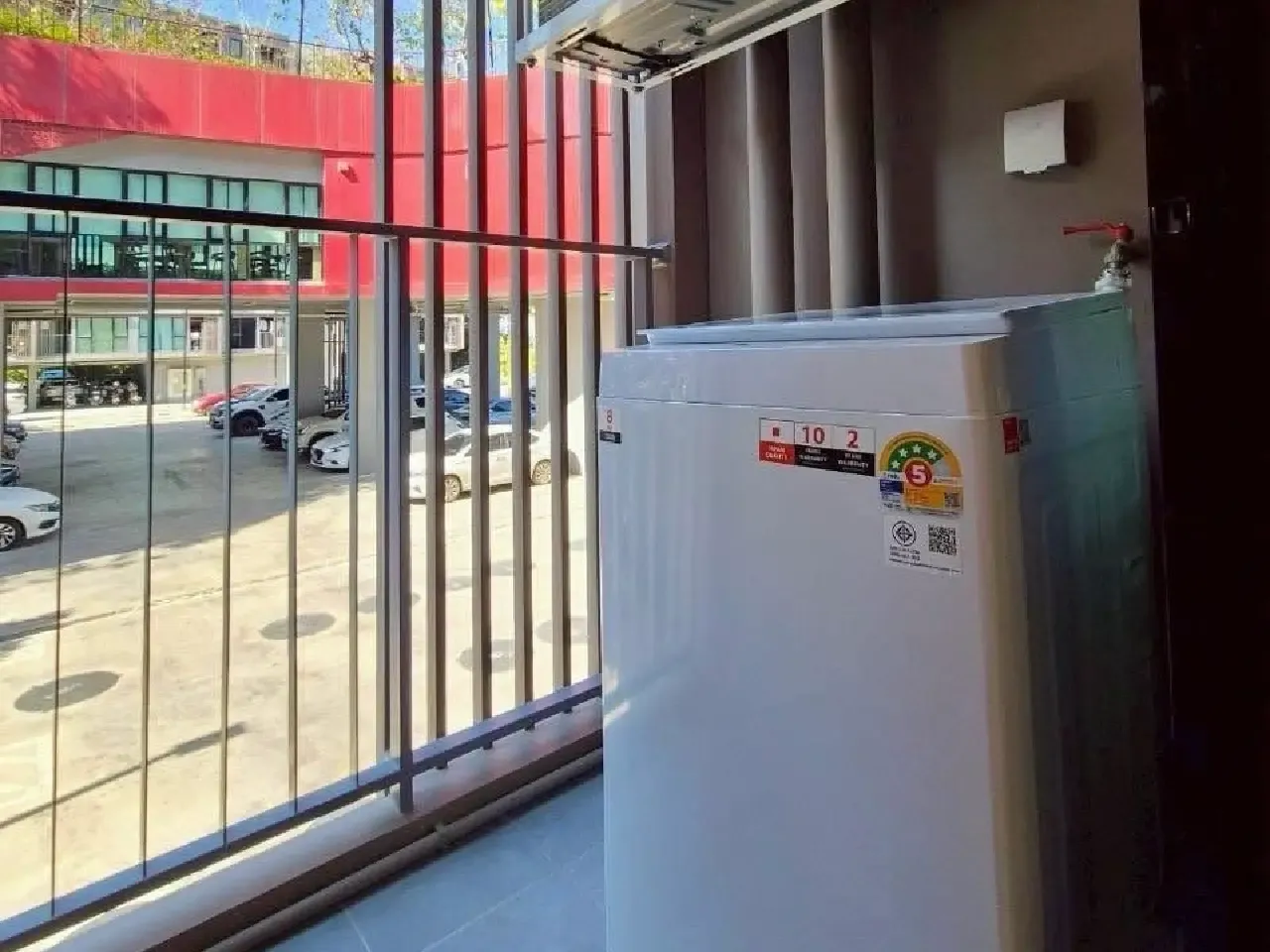 เช่าคอนโด หลังระเบียง @มีนบุรี กรุงเทพ