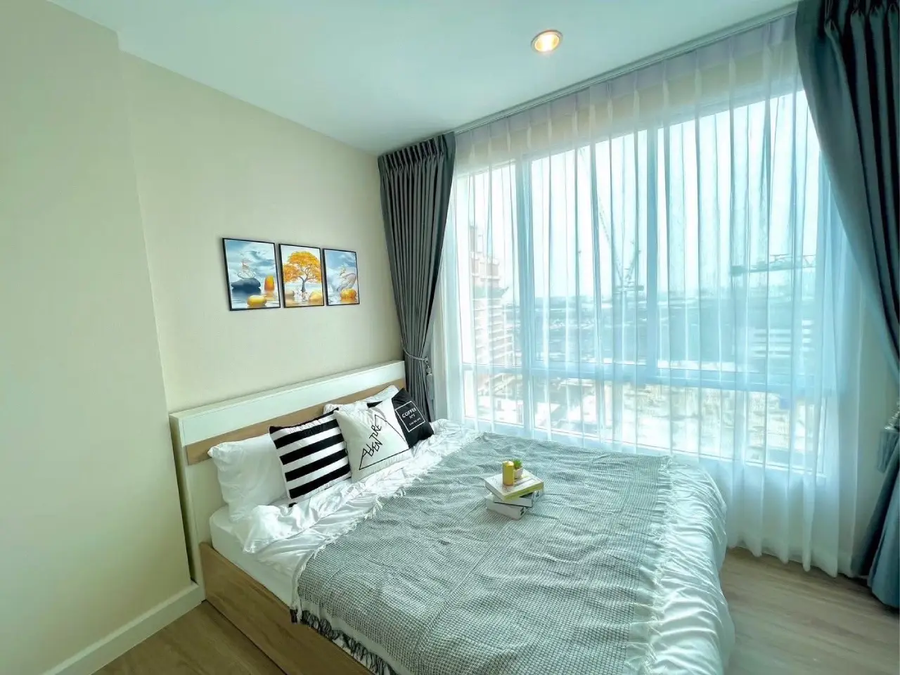 ปล่อยเช่า The Sky Sukhumvit103 ตึกC ชั้น9 ขนาด35 ตร.ม. - ห้องนอน