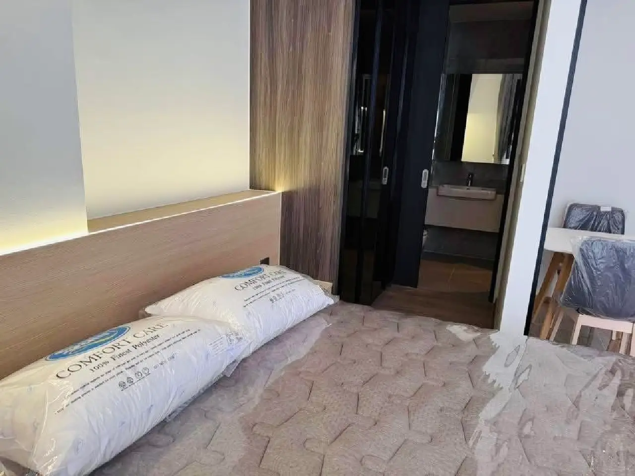 ปล่อยเช่า Noble Around Ari ชั้น36 ขนาด26.54 ตร.ม. ห้องใหญ่เฟอร์ครบ - ห้องนอน