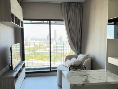 ห้องรับแขก - Knights Bridge Prime Sathorn ชั้น23 ขนาด24.67 ตร.ม. ห้องสวย