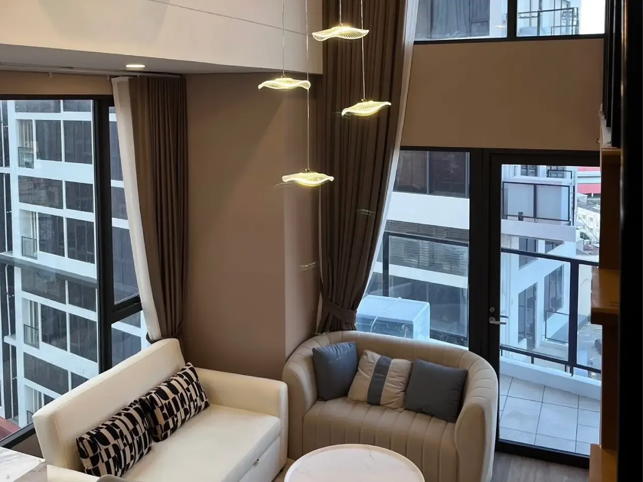 เช่าคอนโด ห้องรับแขก @ห้วยขวาง กรุงเทพ