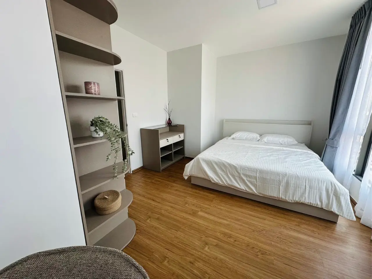 ปล่อยเช่า Pleno สุขุมวิท-บางนา2 ขนาด18 ตร.ว. ที่จอดรถ2 คัน พร้อมตกแต่ง - ห้องนอน